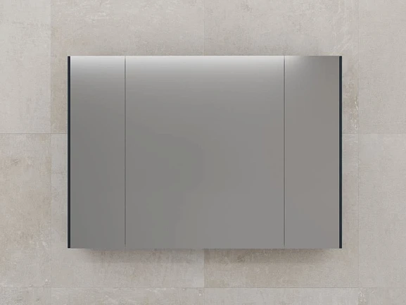 Зеркало-шкаф Style Line Лима 100 графит L/R