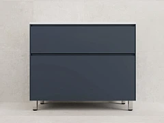 Тумба под раковину Style Line Лима 100 напольная графит