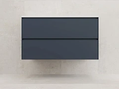 Тумба с раковиной Style Line Лима 100 подвесная графит