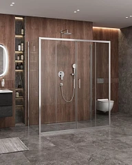 Душевой уголок Cezares Molveno MOLVENO-AH-2/2-180/100-C-Cr-IV 180*100*195 без поддона