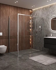 Душевой уголок Cezares Molveno MOLVENO-AH-2/1-180/90-C-Cr-IV 180*90*195 без поддона