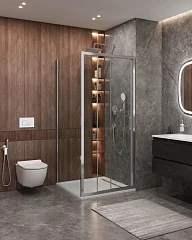 Душевой уголок Cezares Molveno MOLVENO-AHF-31-90/100-C-CR-IV 90*100*195 без поддона