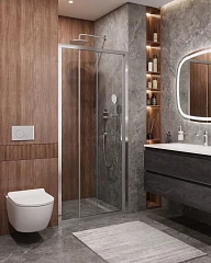 Душевая дверь в нишу Cezares Molveno MOLVENO-BF-3-120-C-Cr-IV 120*195 L/R без поддона