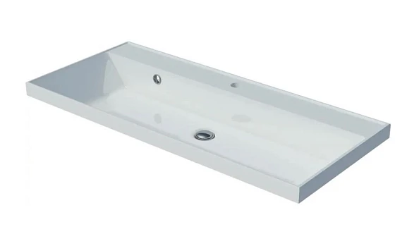 Встраиваемая раковина Stella Polar Classica 100*45 белая