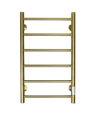 Электрический полотенцесушитель Санприз Аврора П6 40*70 L/R брашированное золото