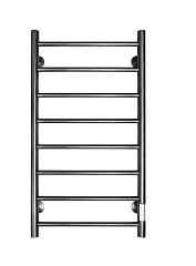 Электрический полотенцесушитель Санприз Аврора П8 40*80 L/R оружейная сталь
