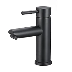 Смеситель Olive’s Balear 13100BLB для раковины черный матовый