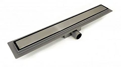 Душевой лоток Esbano Meta ESTRMETTILE70GM оружейная сталь