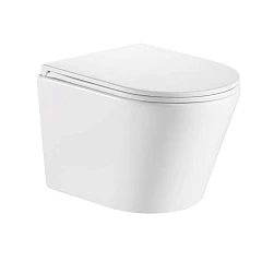 Подвесной унитаз Olive’s Torres TR30116DP 35,5*48,5 безободковый с крышкой-сиденьем микролифт