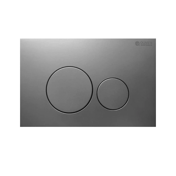 Клавиша смыва Olive’s Plaza PL411G матовый хром