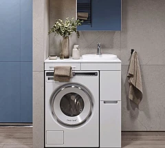 Тумба с раковиной Alavann Cosmetic 85 R белый