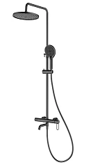 Душевая система Splenka для ванны и душа с изливом графит