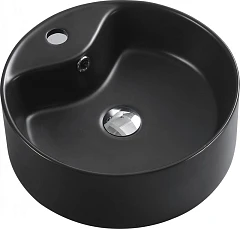 Накладная раковина Esbano Beryl 46*46*15,5 черная матовая