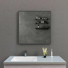 Зеркало Esbano ES-3803 TDB 80*80 с подсветкой и подогревом