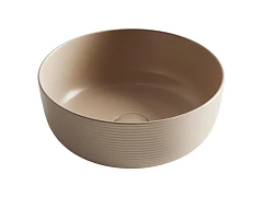 Накладная раковина Ceramicanova Element 35,6*35,6 капучино матовый