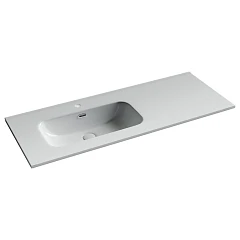 Встраиваемая раковина Ceramicanova Element 121*46,5 L с отверстием под смеситель