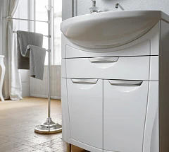Тумба с раковиной Alavann Monaco 65 белый