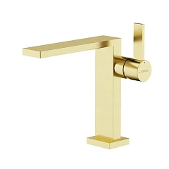 Смеситель Sancos Linn SC9019BG для раковины брашированное золото