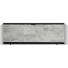 Фронтальная панель Alavann Rita Black 180 серый бетон