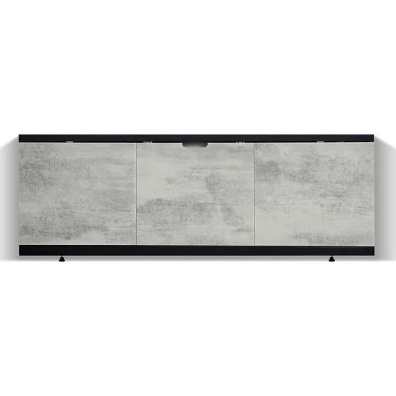 Фронтальная панель Alavann Rita Black 170 серый бетон