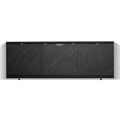 Фронтальная панель Alavann Rita Black 160 черный мрамор