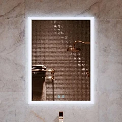 Зеркало Alavann Emma 60 с подсветкой и функцией антизапотевания