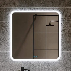 Зеркало Alavann Anna 90 с подсветкой и функцией антизапотевания