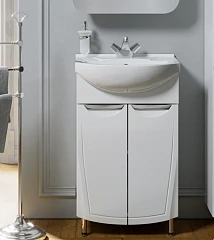 Тумба с раковиной Alavann Monaco 55 белая