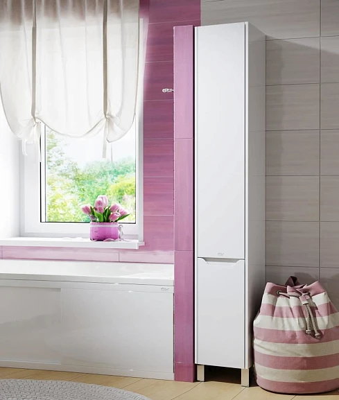 Пенал Alavann Crystal 30 белый глянец R