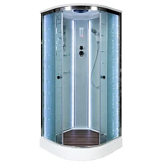 Душевая кабина AvaCan EM1590 LED 90x90x220 Новая модификация