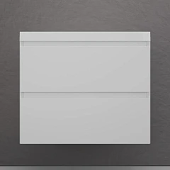 Тумба с раковиной Style Line Манхэттен 70 подвесная белая матовая