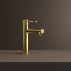 Смеситель Iddis Duna DUNMG00i01 для раковины золото матовое