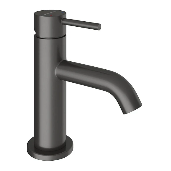 Смеситель Aqueduto Cano CAN0145 для раковины оружейная сталь