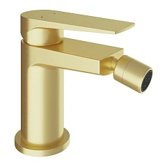 Смеситель Aqueduto Linha LIN0550 для биде шлифованное золото