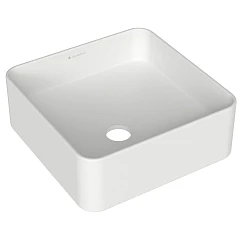 Накладная раковина Aqueduto Espiral ESP0320 37*37 белая матовая