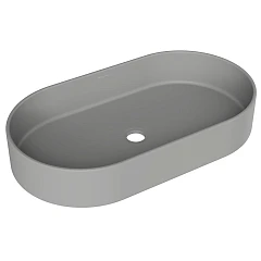 Накладная раковина Aqueduto Espiral ESP0230 60*39 серая матовая