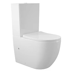 Унитаз-компакт Aqueduto Ovo 38,5*63 безободковый с крышкой-сиденьем микролифт