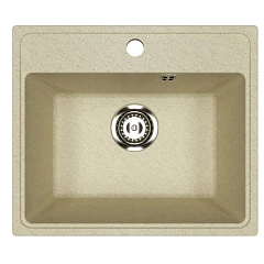 Кухонная мойка Uperwood ECON UPD-408 49х42 бежевая матовая