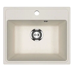 Кухонная мойка Uperwood ECON UPD-408 49х42 белая матовая