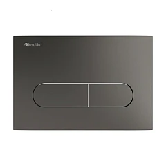 Клавиша смыва Knotlor Fusion BIS101GM вороненая сталь