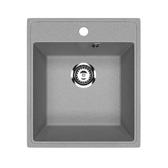 Кухонная мойка Uperwood ECON UPD-404 43х48 серая матовая