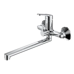 Смеситель Splenka S07.22 универсальный с душевыми аксессуарами хром