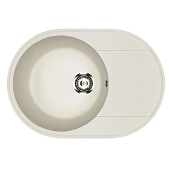 Кухонная мойка Uperwood ECON UPD-107 61х47 белая матовая