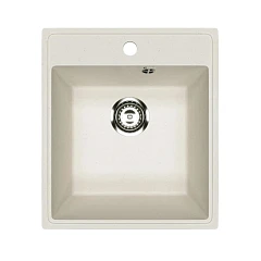 Кухонная мойка Uperwood ECON UPD-404 43х48 белая матовая