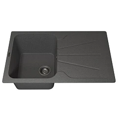 Кухонная мойка Uperwood Quartz UPD-04 78х51 серая матовая