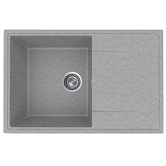 Кухонная мойка Uperwood ECON UPD-507 73,5х47,5 серая матовая