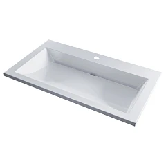 Мебельная раковина Uperwood Infinity 80 белая (приобретается в комплекте с тумбой)