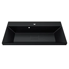 Мебельная раковина Uperwood Classic New 90 черная (приобретается в комплекте с тумбой)