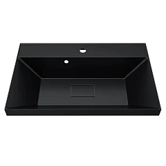 Мебельная раковина Uperwood Classic New 70 черная (приобретается в комплекте с тумбой)