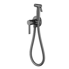 Гигиенический душ со смесителем Splenka S221.52.09 скрытый монтаж графит